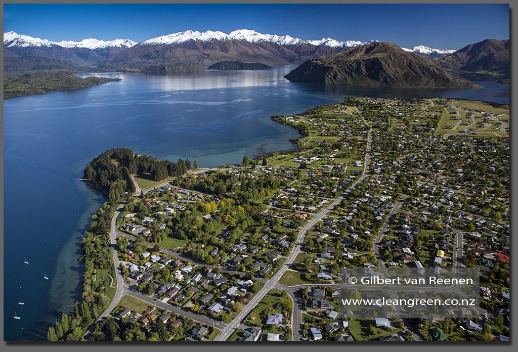 Aerial Wanaka View